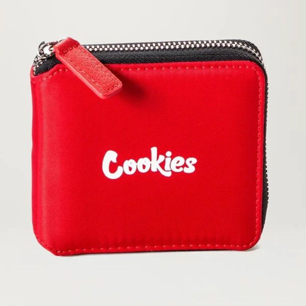 Cookies Luxe Zipper Wallet Red